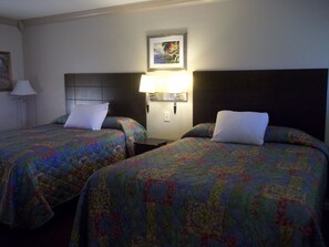 Desk, iron/ironing board, free WiFi, bed sheets
