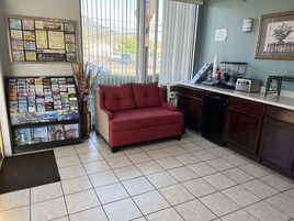 Sala de estar en el lobby