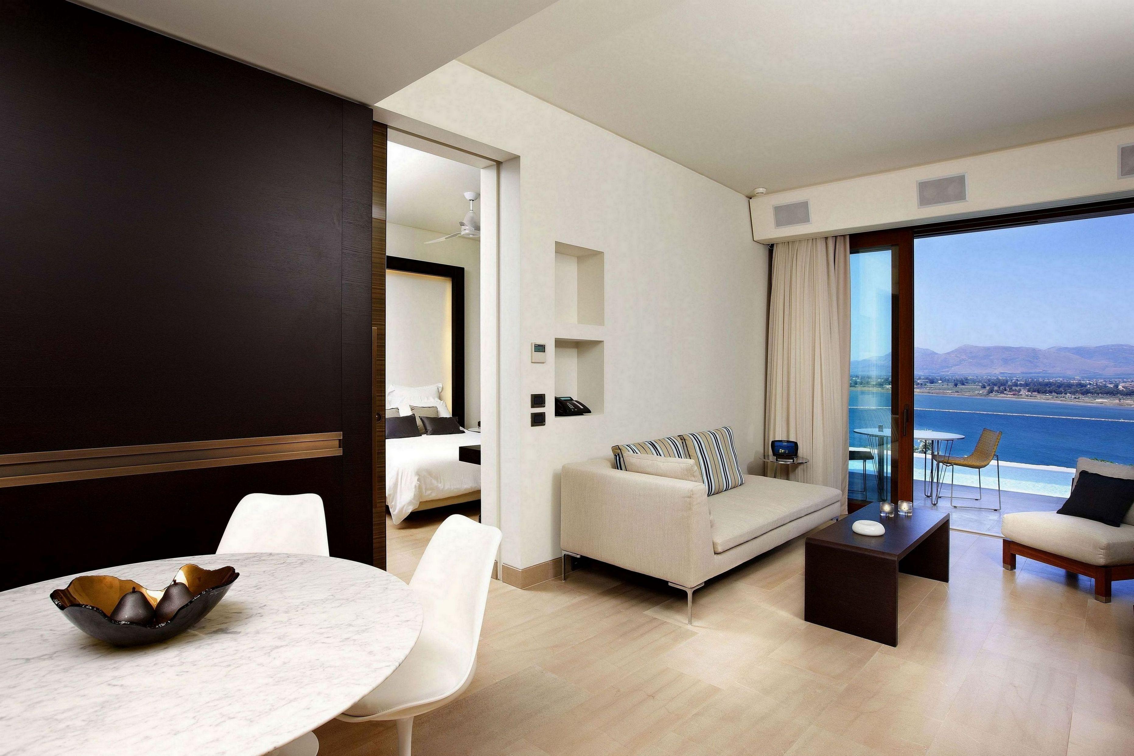 villa, 2 bedrooms, private pool, sea view (palace) | minibar, in-room safe, desk, soundproofing