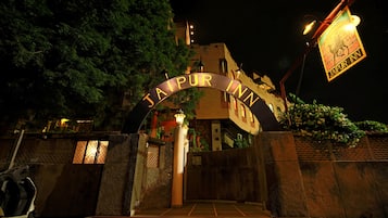 Front of property - evening/night