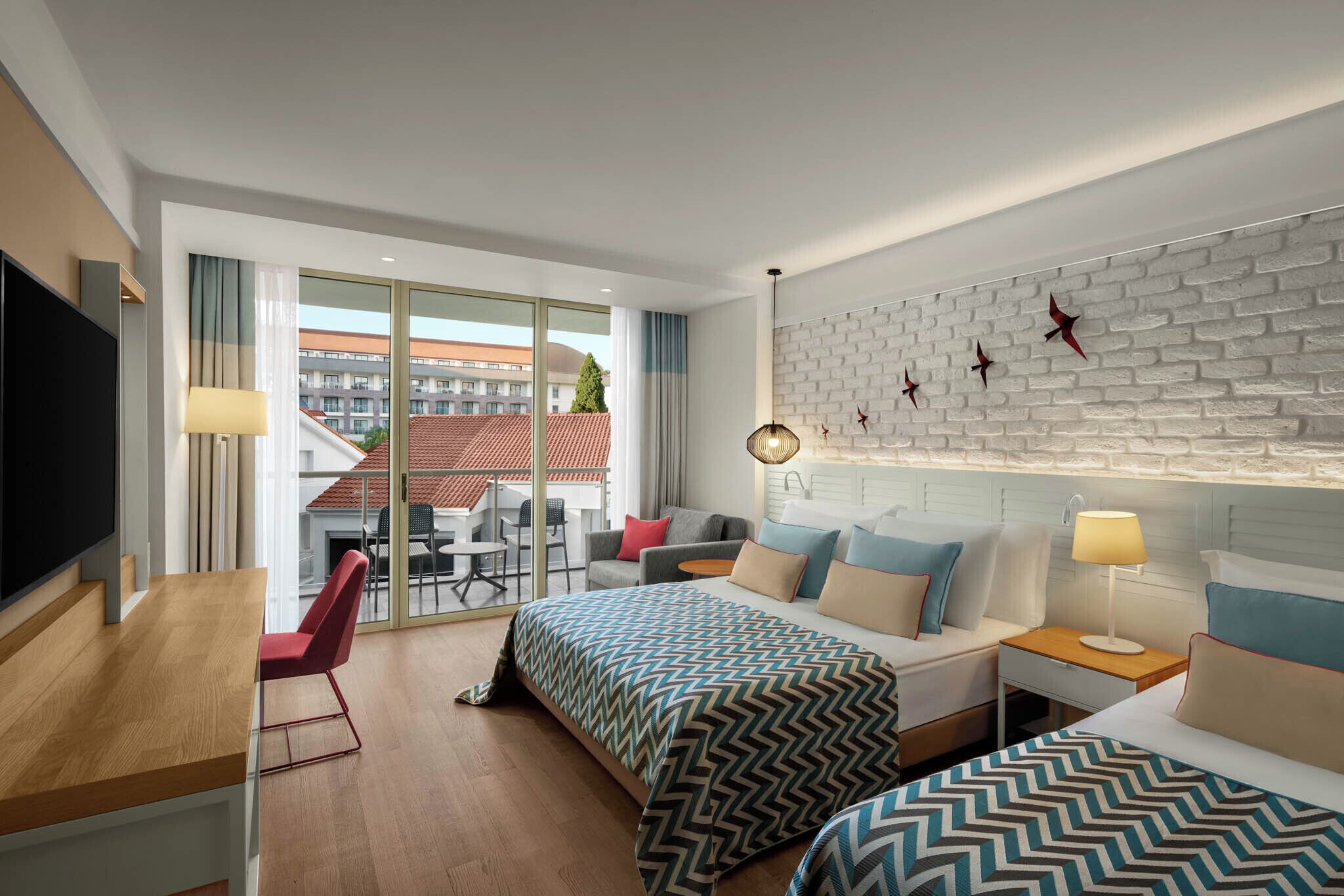 Superior Room (Superior Dbl 4 Land View) | Premium bedding, free minibar, in-room safe, desk