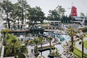 Indoor pool, seasonal outdoor pool, pool umbrellas, pool loungers - Akra Kemer - All Inclusive (Kemer)