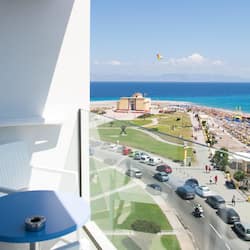 Vista spiaggia/mare