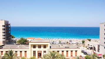 Vue sur la ville depuis l’hébergement