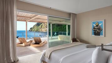 Lakens van Egyptisch katoen, luxe beddengoed, pillowtop-bedden