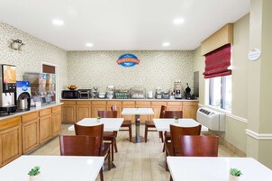 Free daily on-the-go breakfast