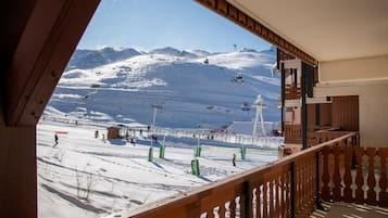 Blick vom Balkon