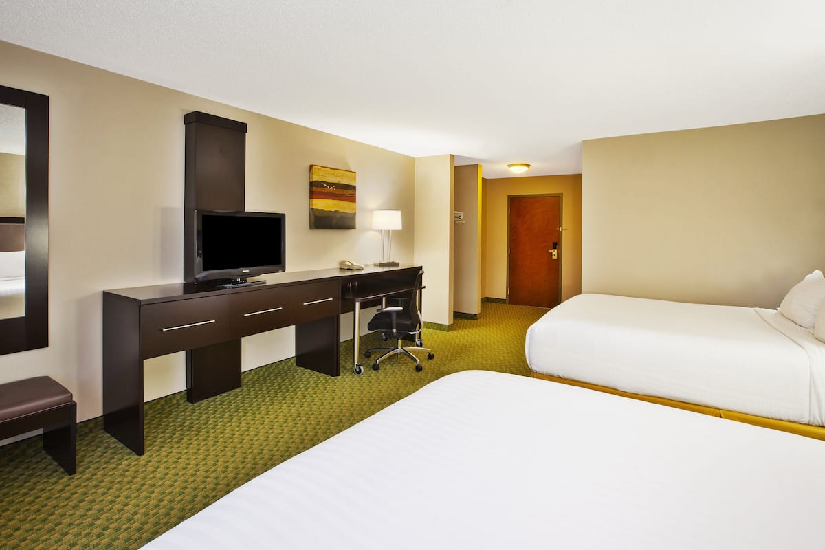 Suite, 2 Queen Beds | 1 bedroom, in-room safe, desk, iron/ironing board