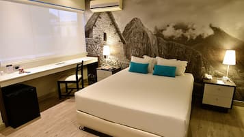 Premium bedding, minibar, in-room safe, desk