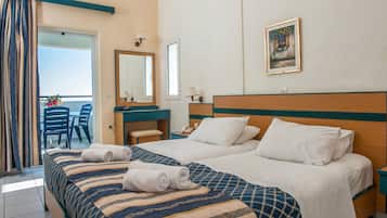 Hypo-allergenic bedding, in-room safe, desk, soundproofing