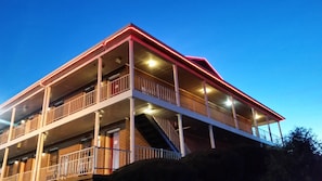 Front of property – evening/night