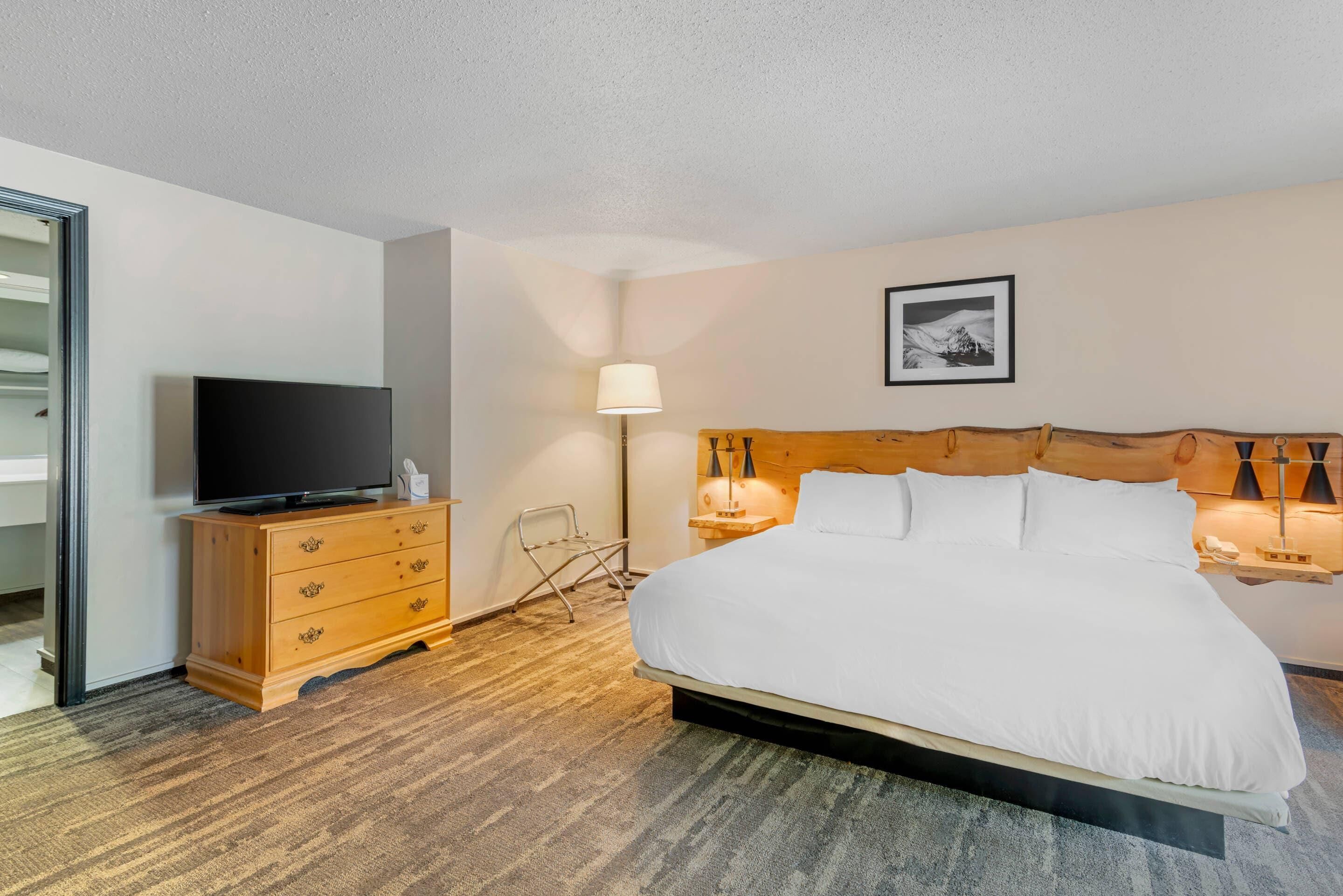 Individually furnished, blackout curtains, iron/ironing board