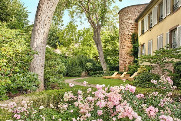 Blick auf den Garten