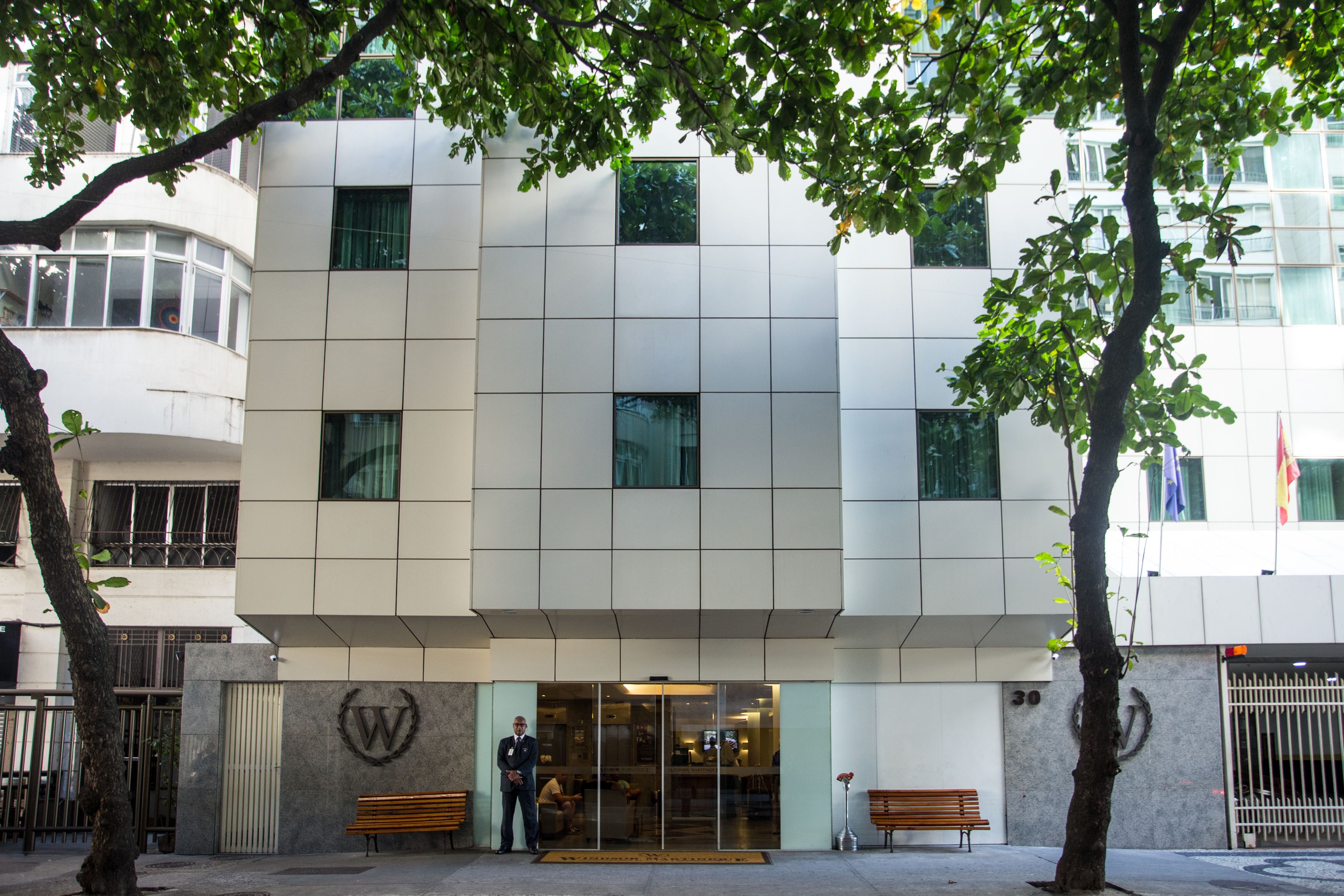 Mặt tiền nơi lưu trú