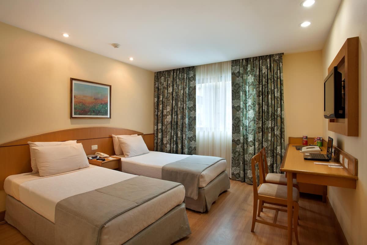Minibar, in-room safe, desk, blackout drapes