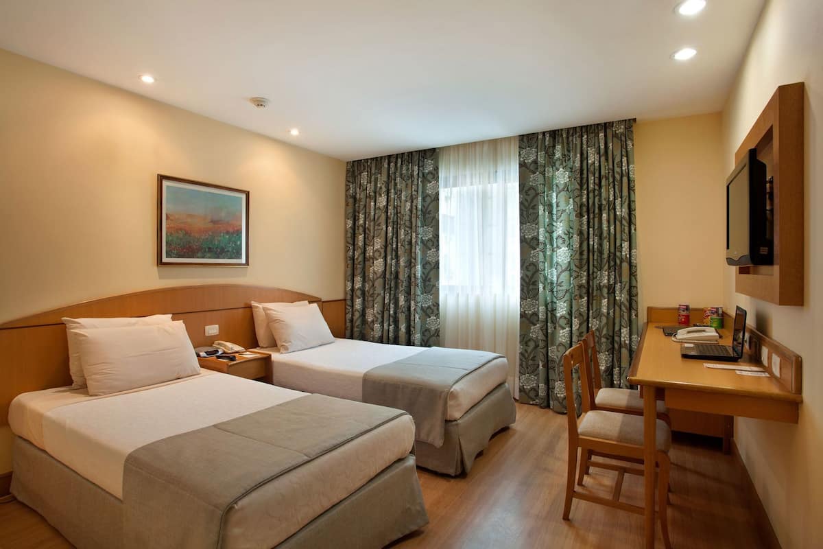 Minibar, in-room safe, desk, blackout curtains