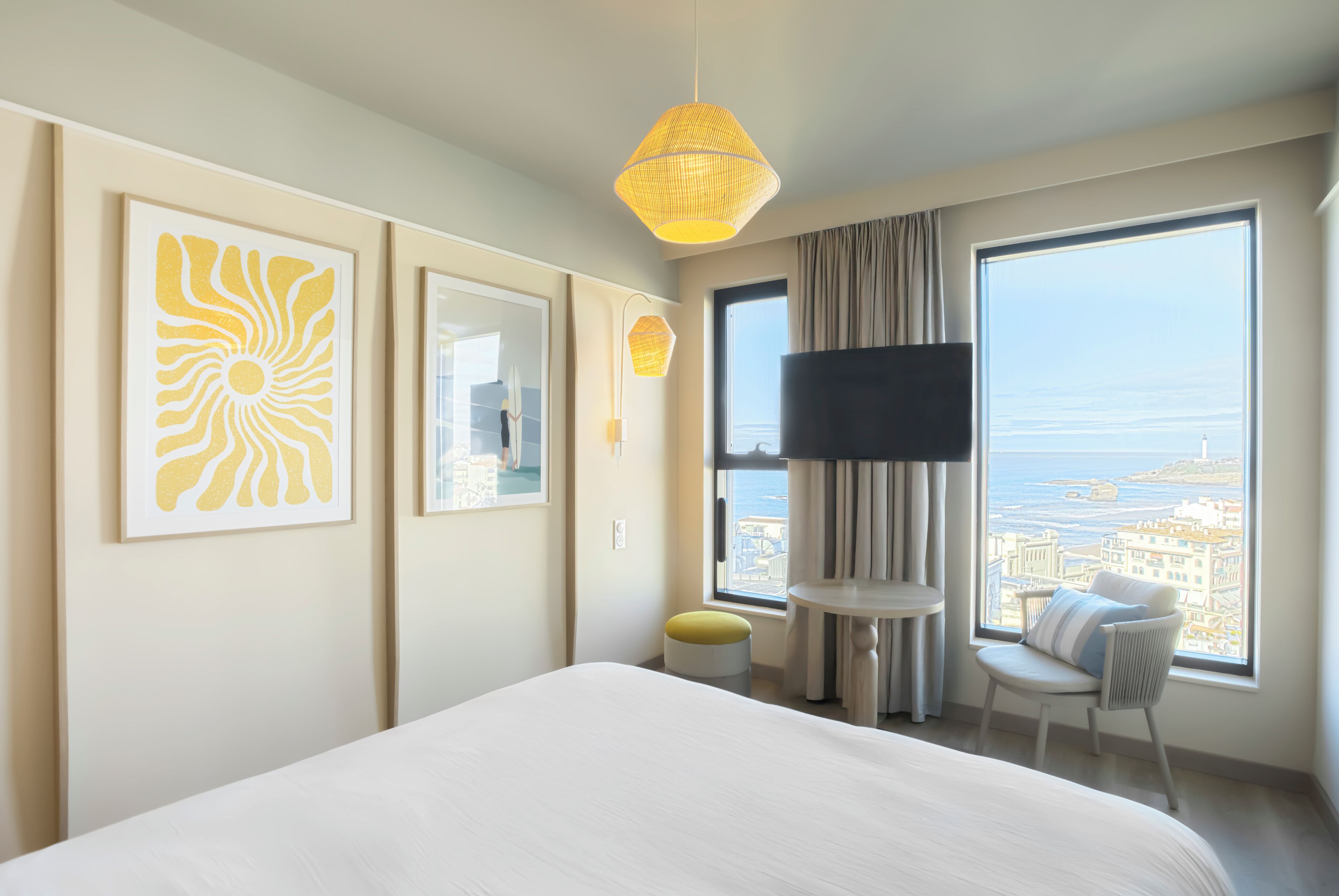 Privilege, Chambre, 1 lit double, vue mer