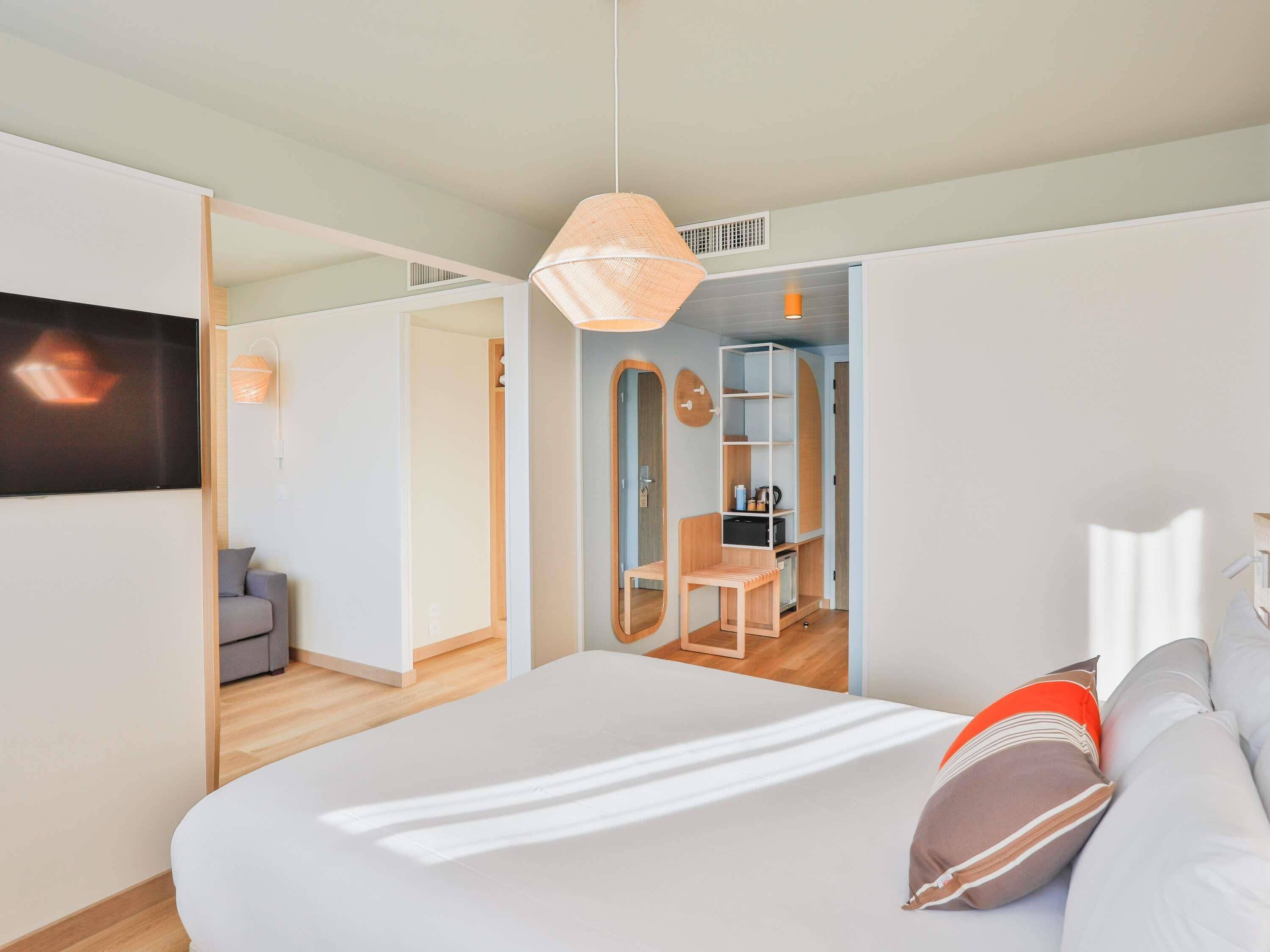 Chambre Familiale, 1 lit double et 1 canapé-lit