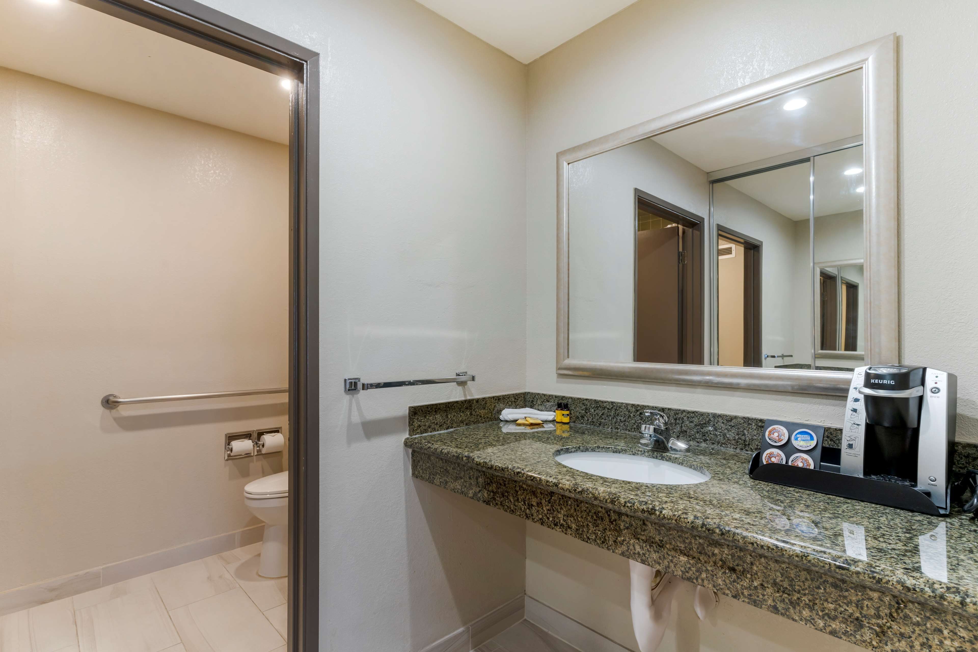 free toiletries, hair dryer, towels, soap