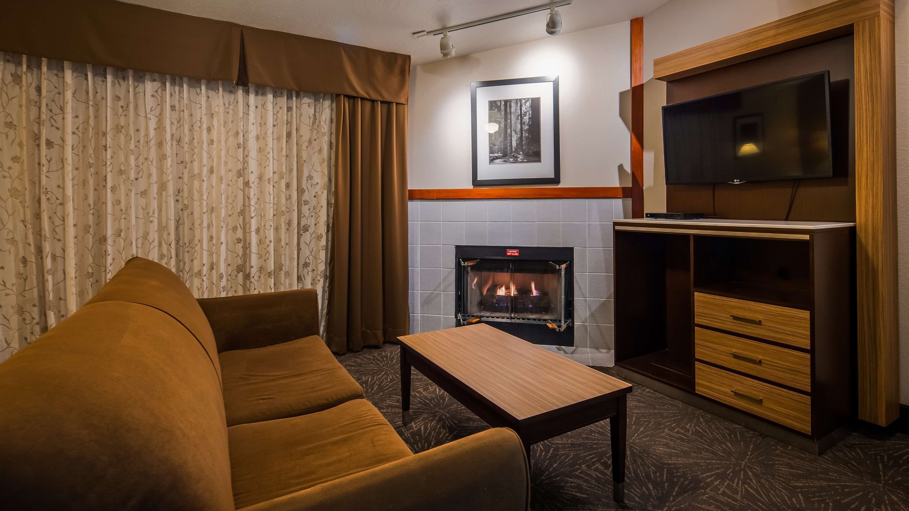 executive room, 1 king bed, non smoking, jetted tub (with sofabed) | hypo-allergenic bedding, in-room safe, laptop workspace