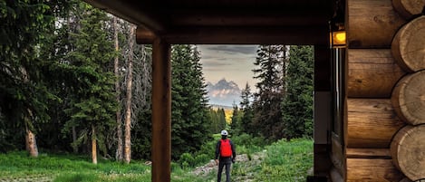 Vue depuis l’hébergement