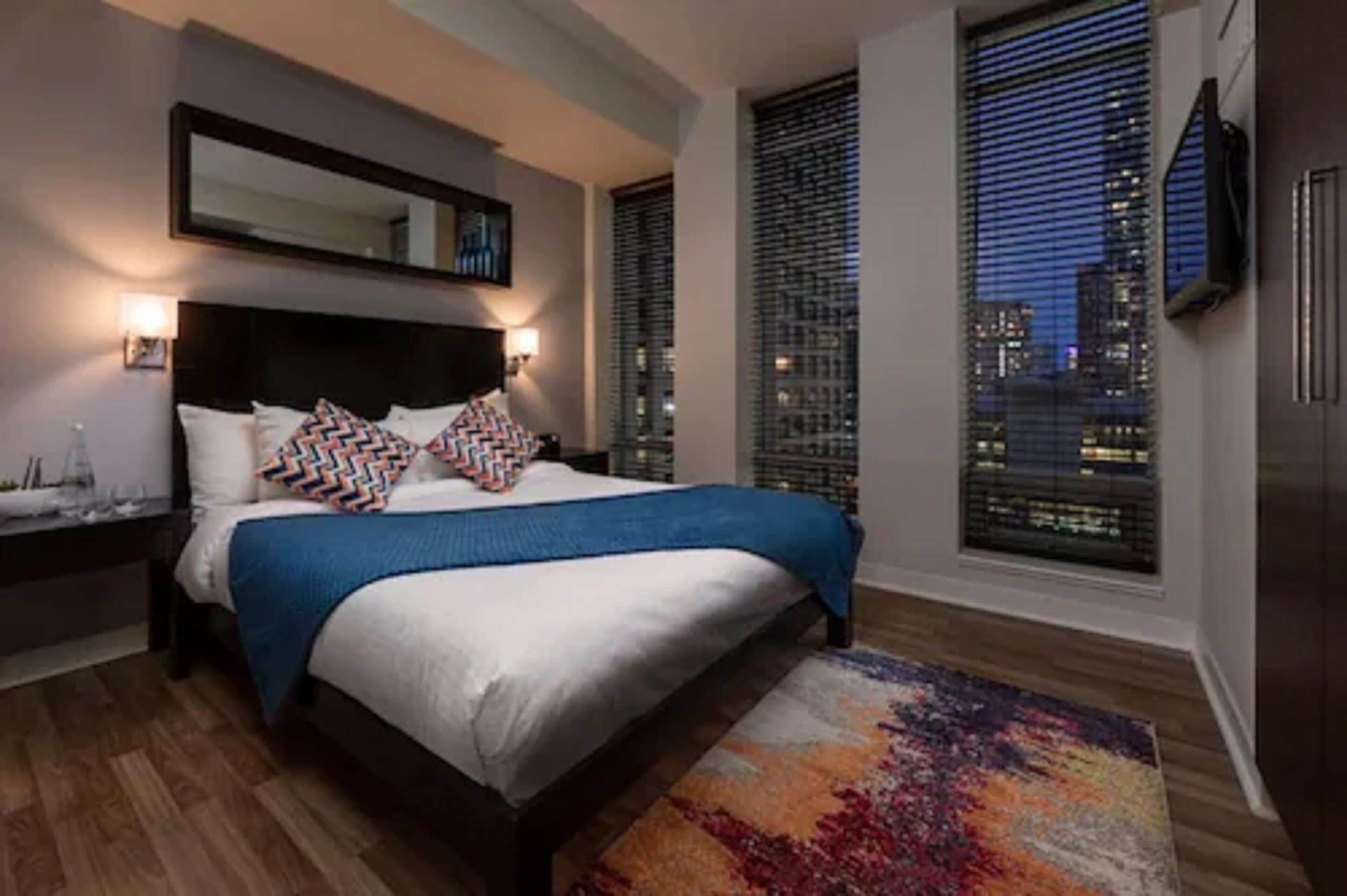 Premium bedding, in-room safe, individually decorated, desk