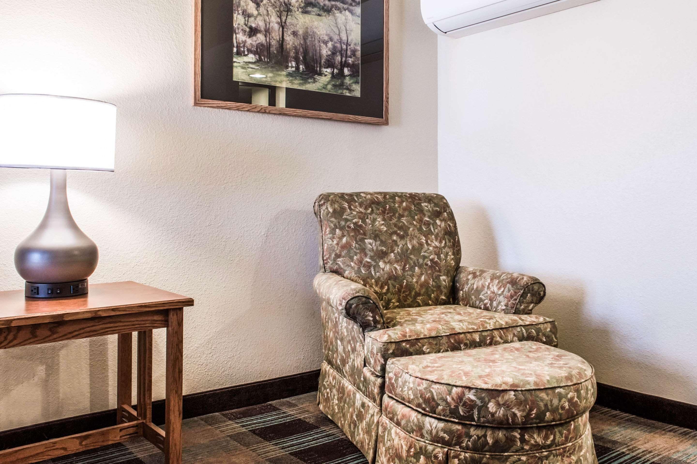 standard room, 2 queen beds, non smoking | in-room safe, desk, iron/ironing board, free wifi