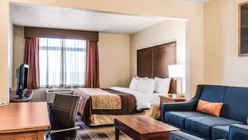 Caja de seguridad en la habitación y escritorio