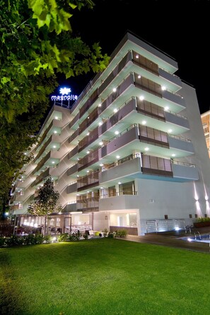 Façade de l’hébergement