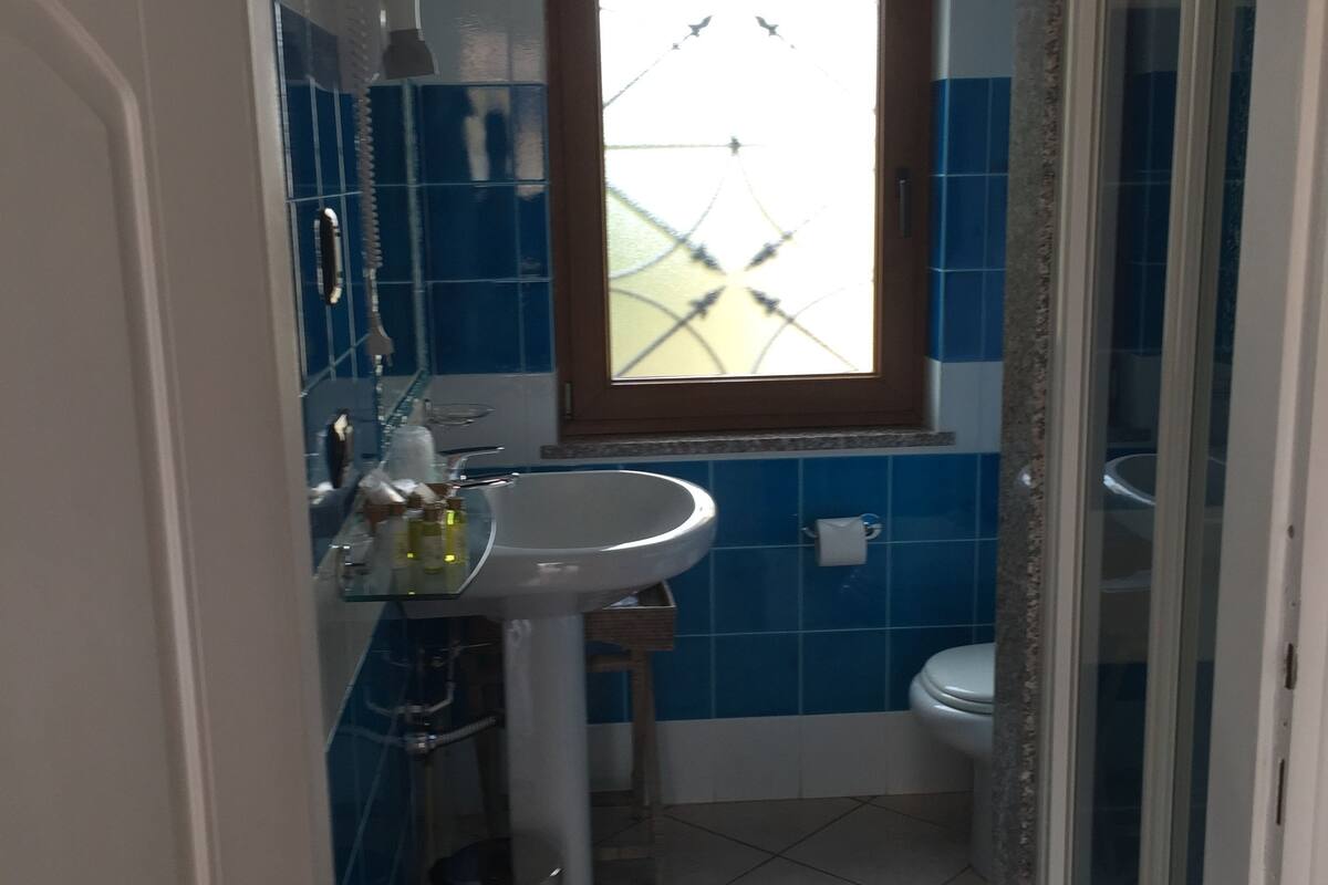 junior suite | bathroom | shower, rainfall showerhead, free toiletries, hair dryer