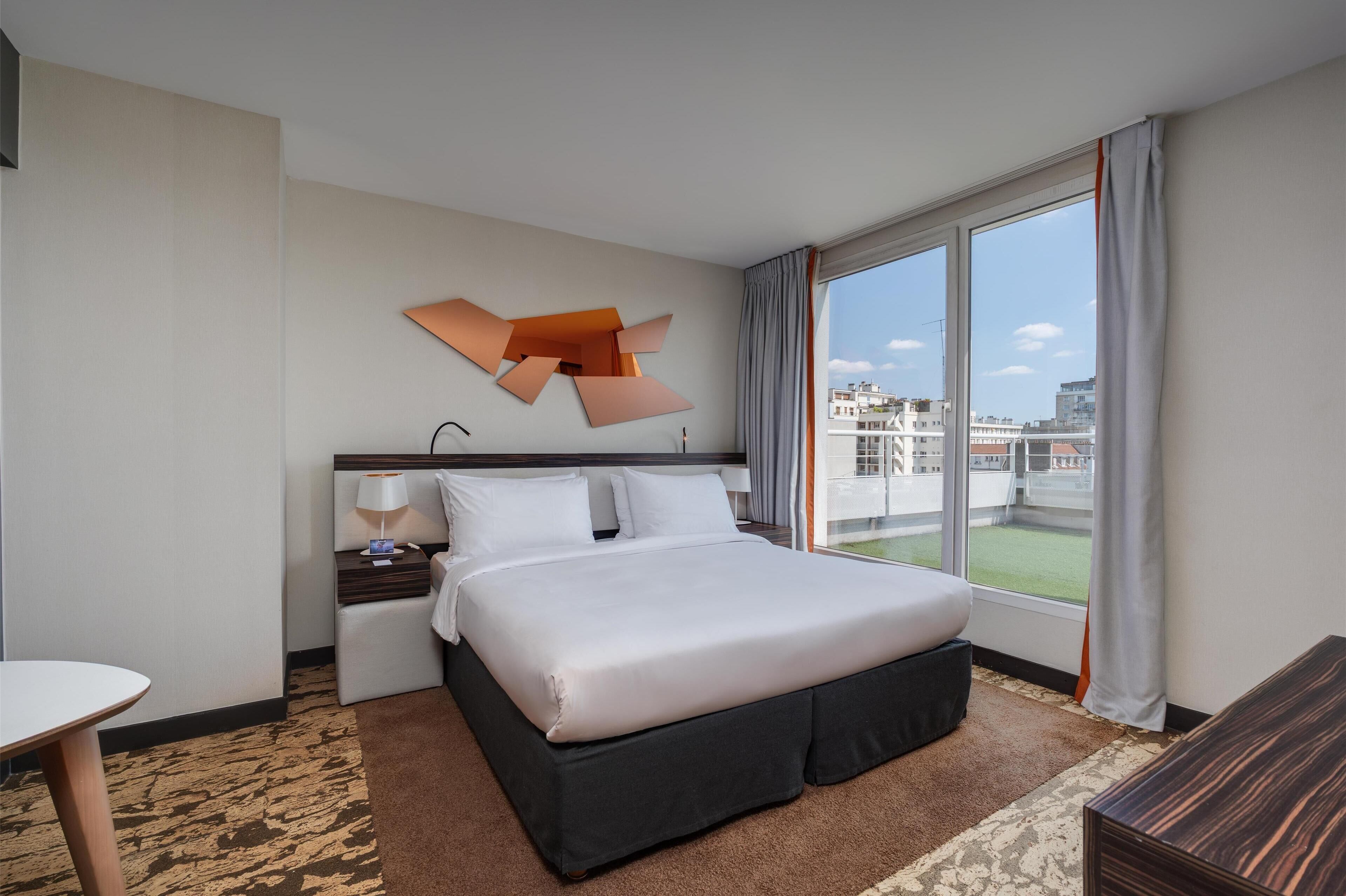 premium room, terrace | premium bedding, in-room safe, blackout curtains, soundproofing