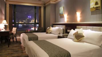 Minibar, in-room safe, desk, blackout drapes