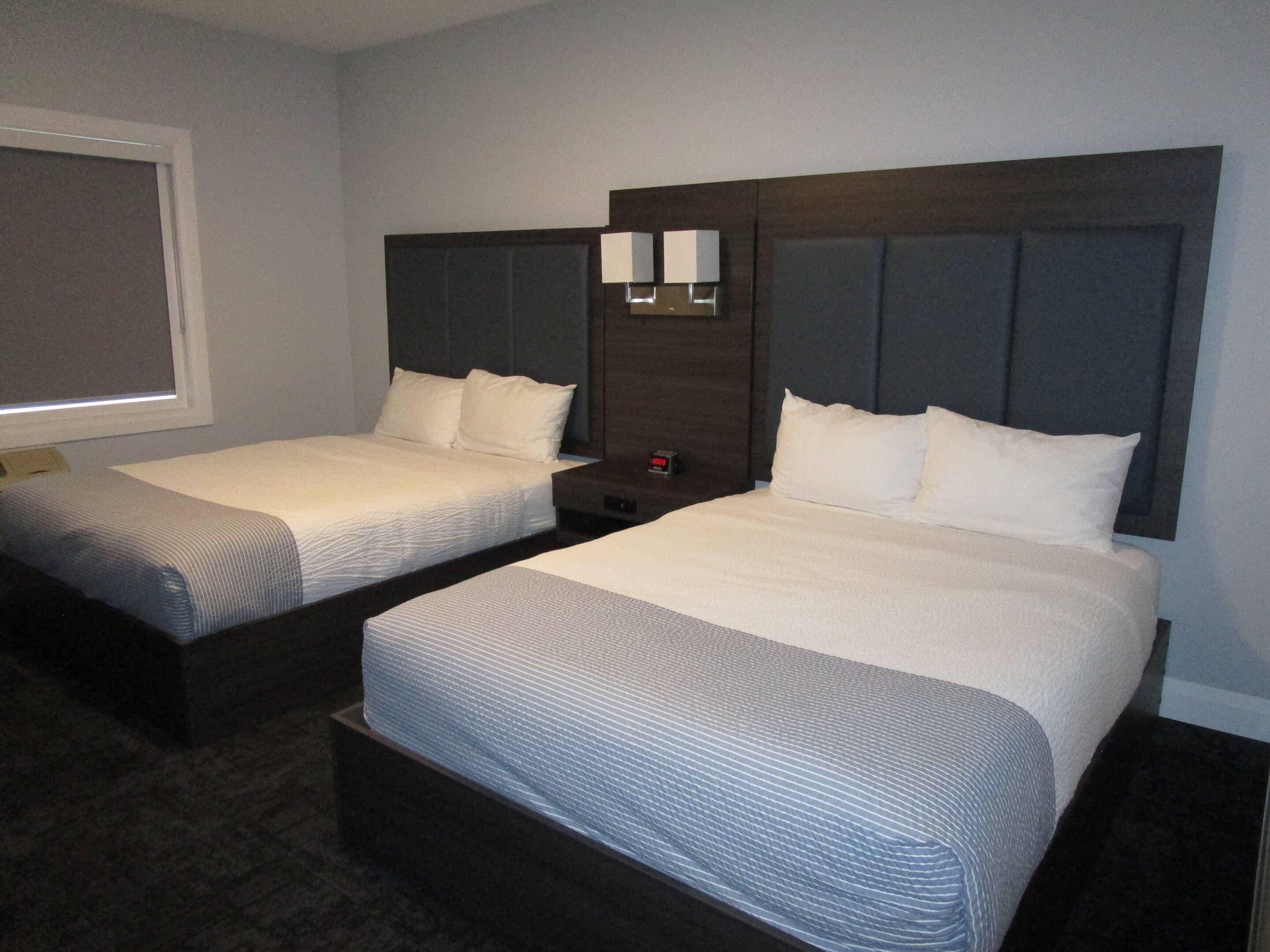 Free WiFi, bed sheets, alarm clocks