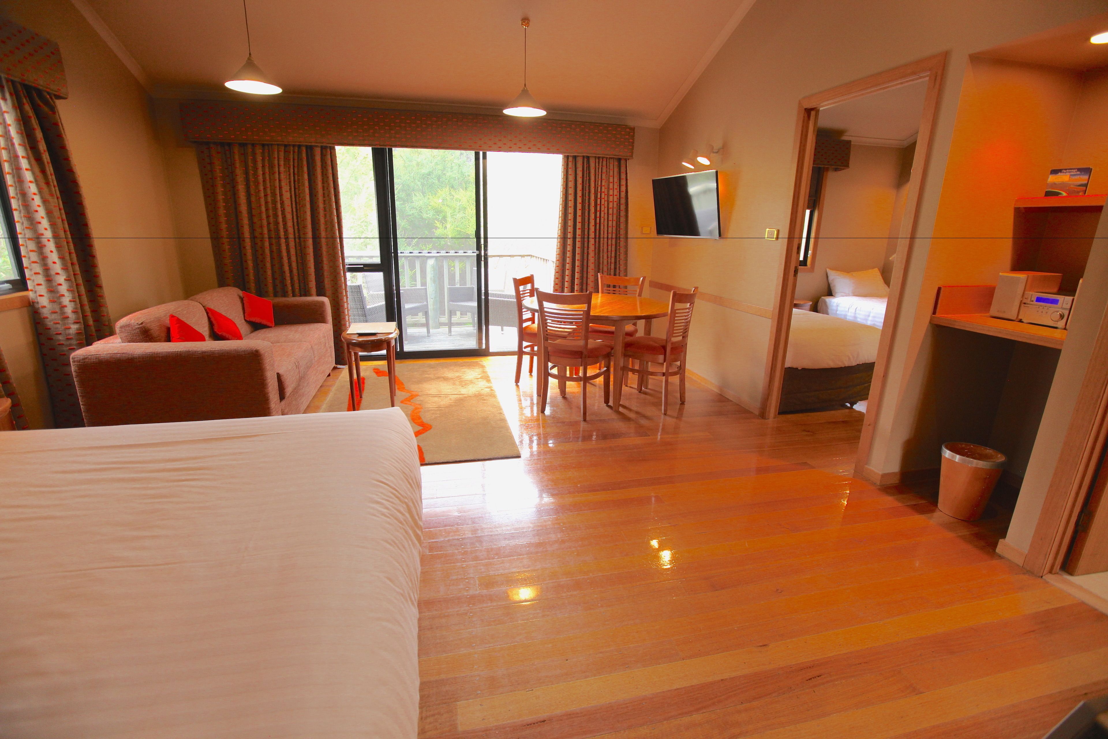 family cabin | premium bedding, in-room safe, individually decorated