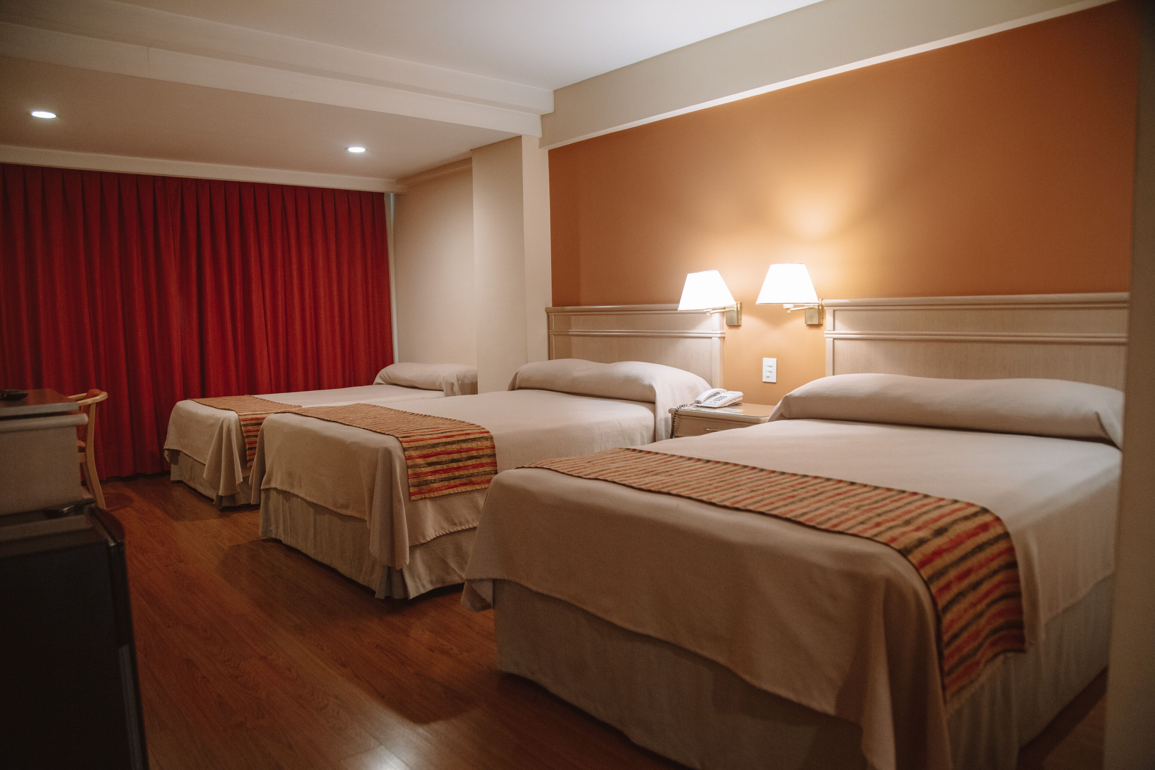 Minibar, in-room safe, desk, blackout drapes