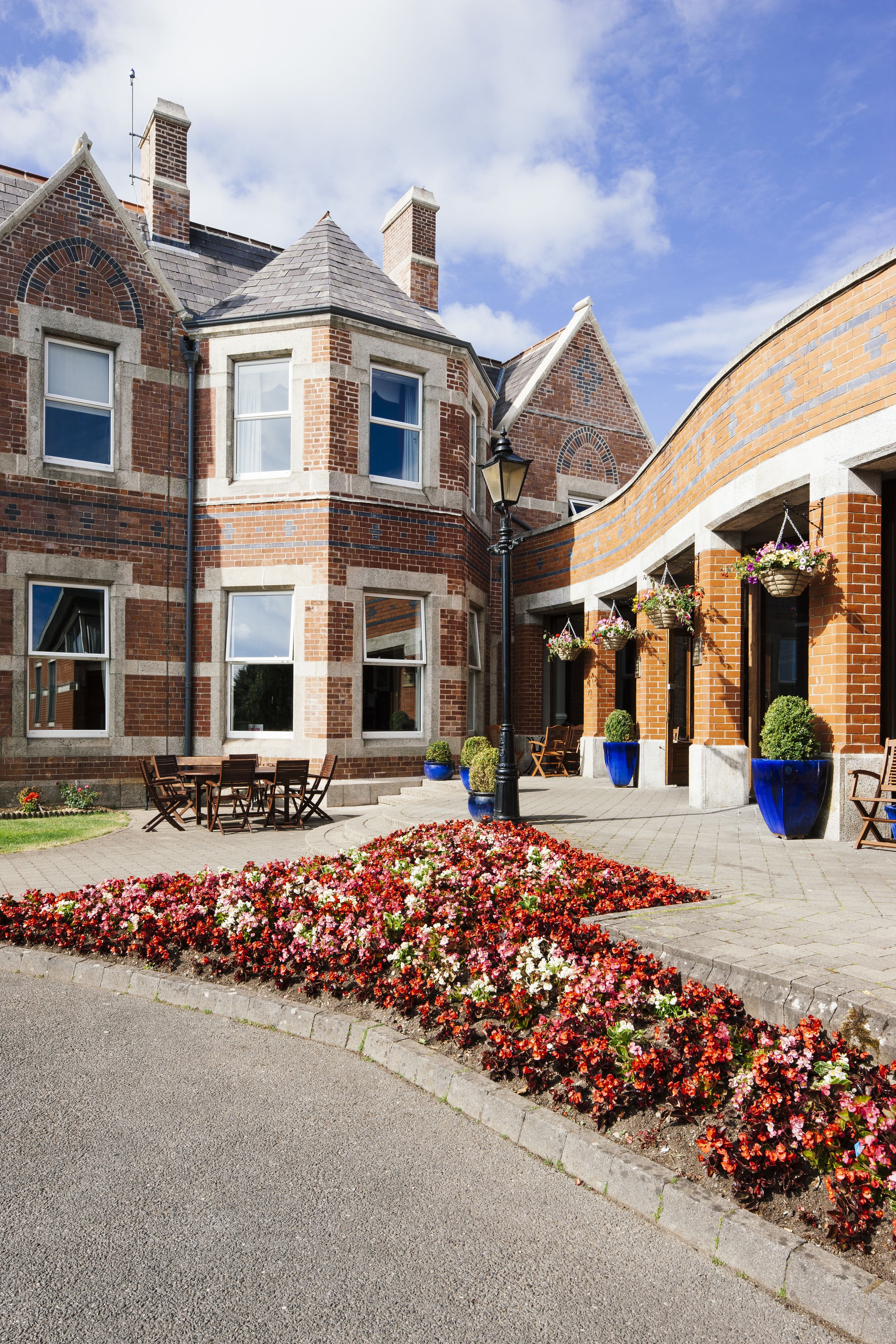 Voorkant van accommodatie