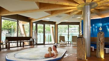 Couples treatment room(s), sauna, hot tub, steam room, body treatments