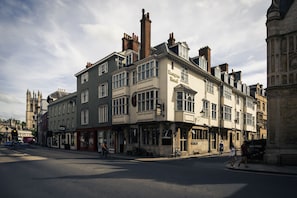 Overnatningsstedets facade