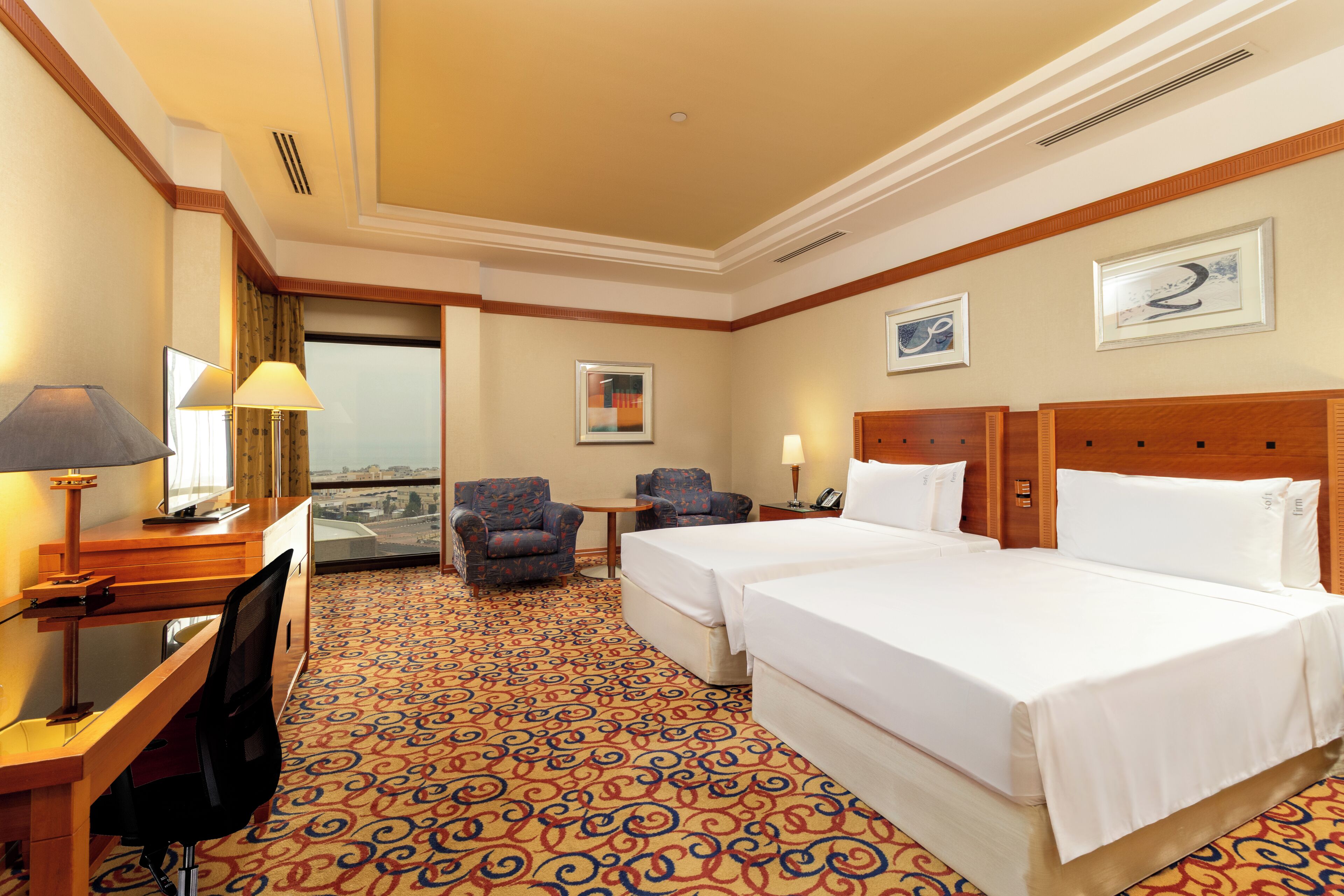 Minibar, in-room safe, desk, blackout drapes