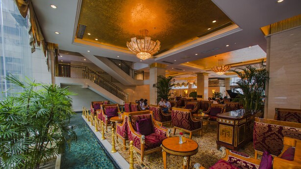 Sala de estar en el lobby