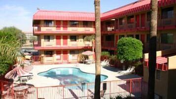 Façana frontal de l'allotjament