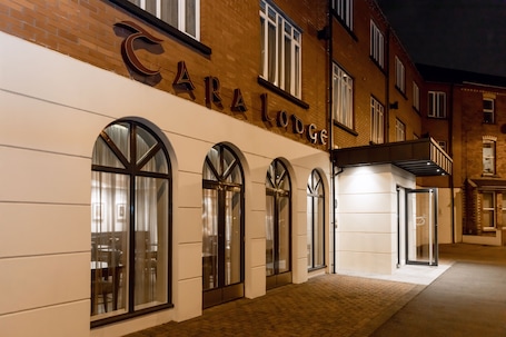 Fachada de la propiedad