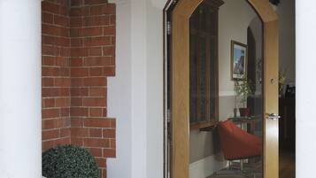 Entrada de l'allotjament