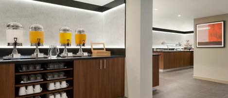 Daily buffet breakfast (GBP 11 per person)