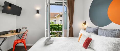 Chambre Double Classique, 1 lit double | Décoration personnalisée, ameublement personnalisé, bureau