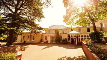 Blick von der Unterkunft