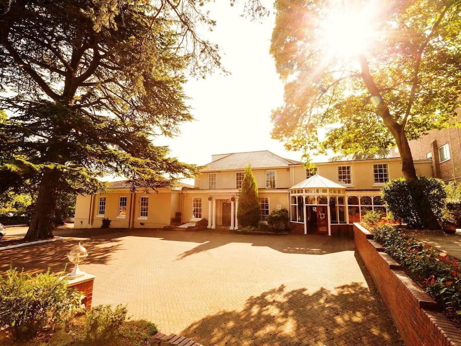 Vue depuis lâhĂ©bergement