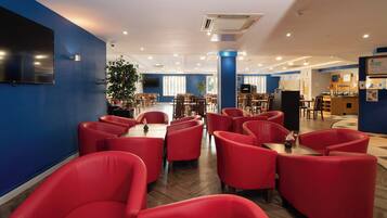 Sala de estar en el lobby