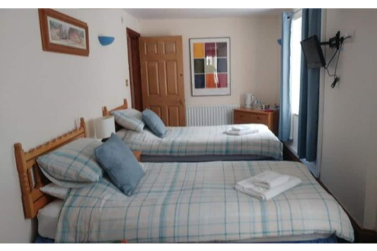 Chambre Deluxe avec lits jumeaux, salle de bains attenante