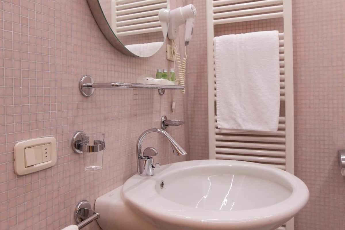 double or twin room | bathroom | shower, free toiletries, hair dryer, bidet